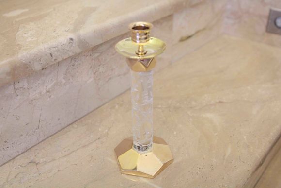 Роскошный антикварный подсвечник. Европа. Начало 20 века