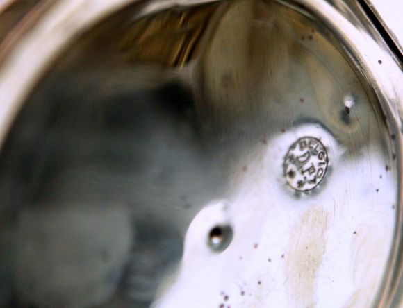 Антикварная латунная ваза. Европа