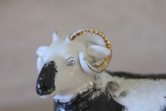 Кузнецовский фарфор масленка. Россия