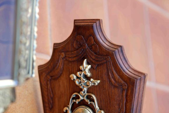 Антикварный каретный фонарь - бра