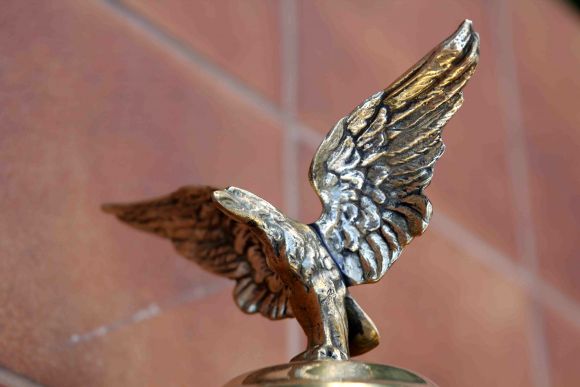 Антикварный каретный фонарь - бра