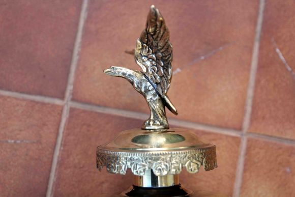 Антикварный каретный фонарь - бра