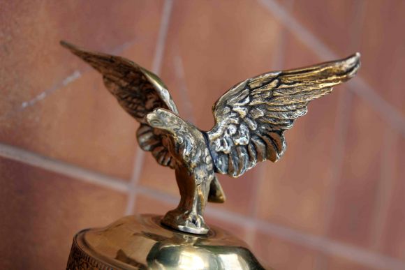 Антикварный каретный фонарь - бра