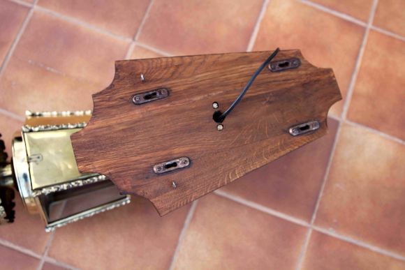 Антикварный каретный фонарь - бра