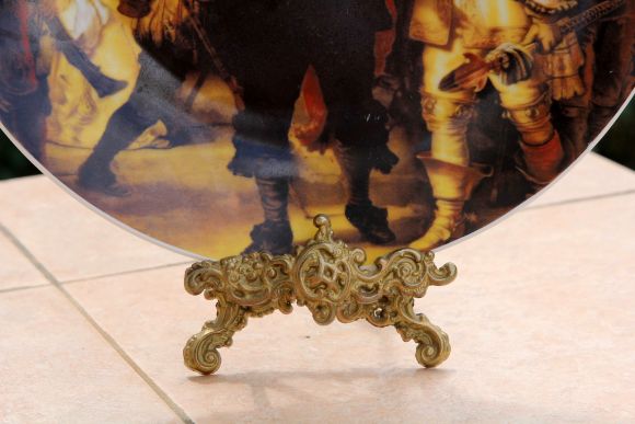 "Ночной дозор" Рембрандт. Большая декоративная тарелка