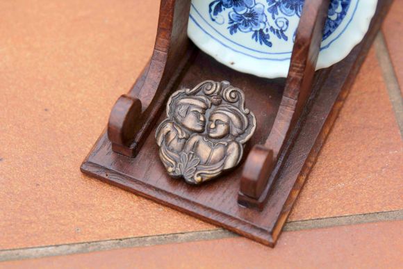 Набор антикварных блюдечек Делфт. Европа. Начало 20 века