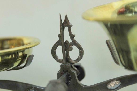 Старинные весы в прекрасно состоянии! начало 20 вв. Европа