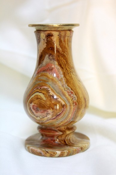 Винтажная ваза из оникса. Европа. Начало 20 века