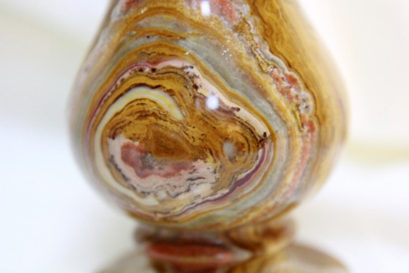 Винтажная ваза из оникса. Европа. Начало 20 века