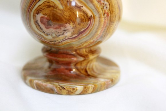 Винтажная ваза из оникса. Европа. Начало 20 века