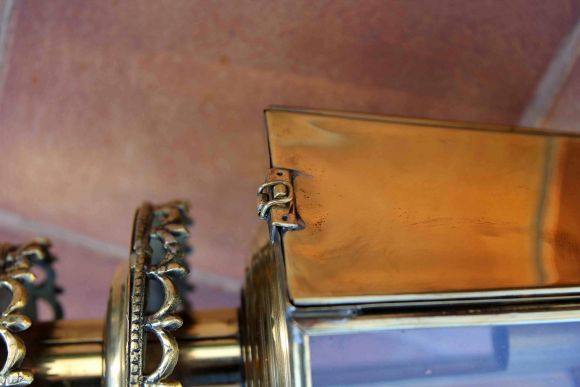 Старинный каретный фонарь - настенное бра