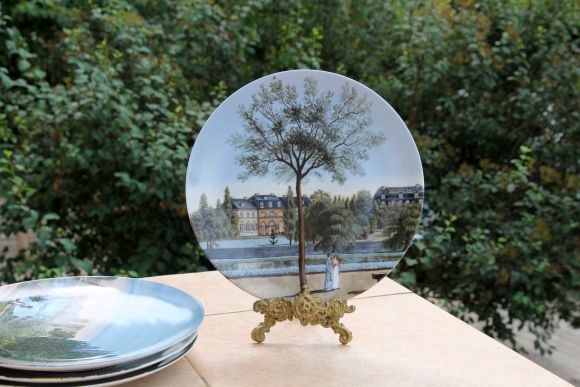 Лимитированная коллекция тарелок "парки и сады Дюссельдорфа"