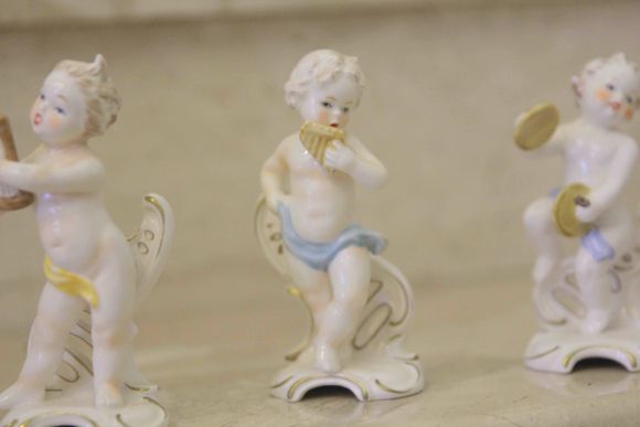 Ангелочки - музыканты. Европа. Начало 20 века