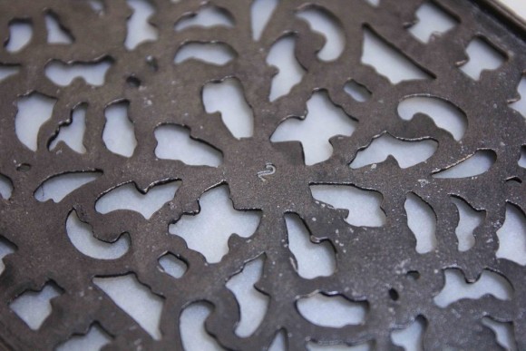 Очень интересная старинная подставка под утюг. Европа. Начало 20 века