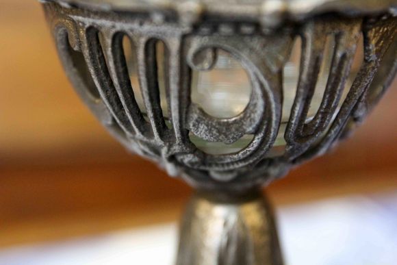 Винтажная керосиновая лампа