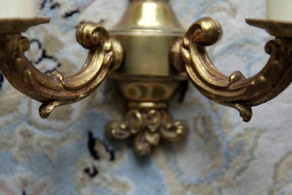 Миниатюрные бра с 2 свечами