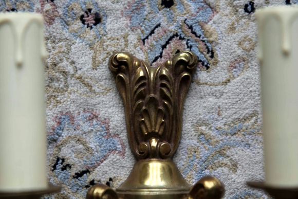 Миниатюрные бра с 2 свечами