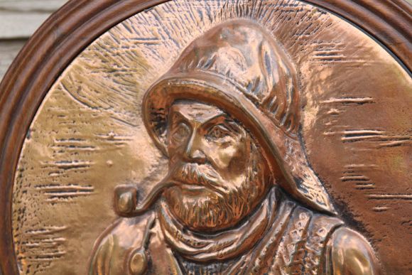 Очень красивое панно Штурвал. Европа. Начало 20 века