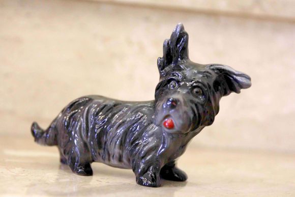 Собачка винтажная. Россия. Начало 20 века