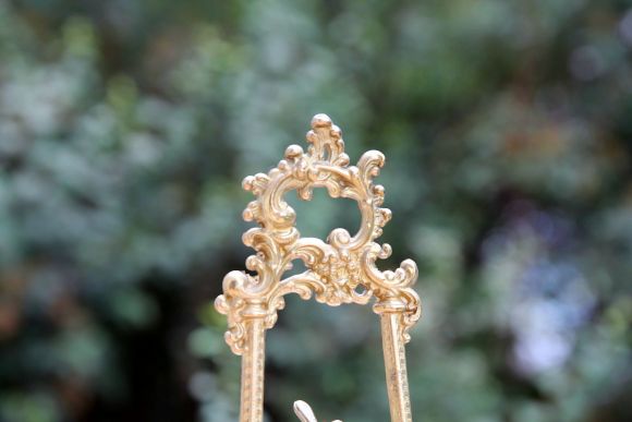 роскошный бронзовый мольберт