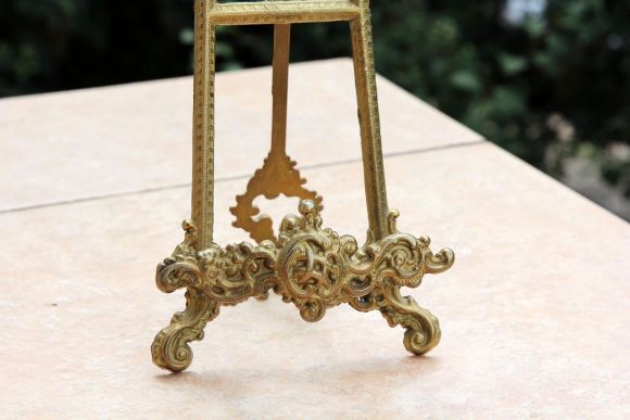 роскошный бронзовый мольберт