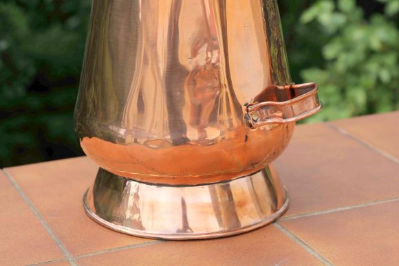 Блестящий винтажный зольник после полировки.Европа.Конец 19 века