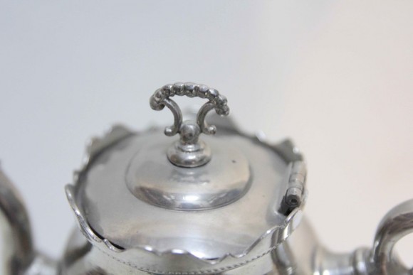 Антикварная бульотка со стеклянной колбой. Европа. Середина 20 века