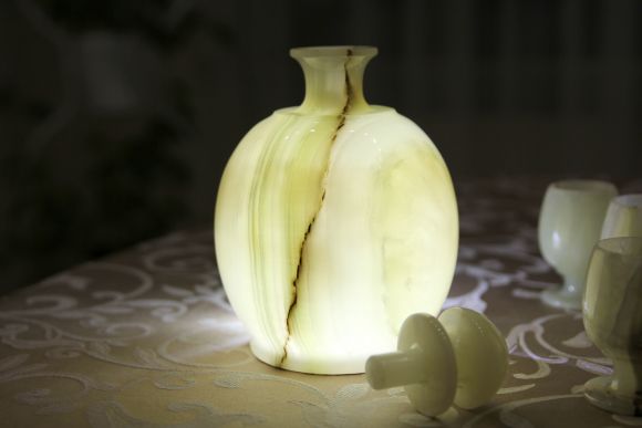 Набор для напитков из природного оникса