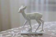 Статуэтка: Великолепный белоснежный олененок BAMBI от MEISSEN