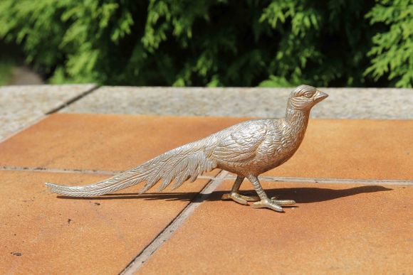 Антикварная статуэтка фазан. Европа. Начало 20 века