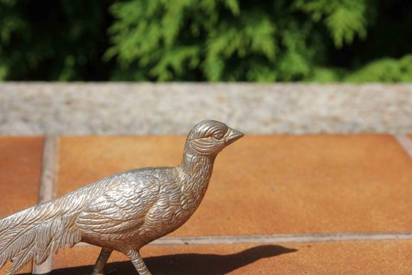 Антикварная статуэтка фазан. Европа. Начало 20 века