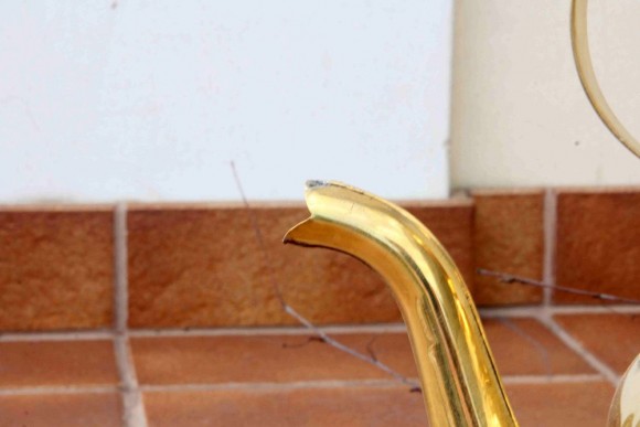 Кухонная Винатжная утварь - Чайник из латуни. Превосходное состояние