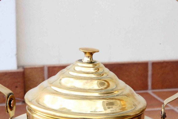 Кухонная Винатжная утварь - Чайник из латуни. Превосходное состояние