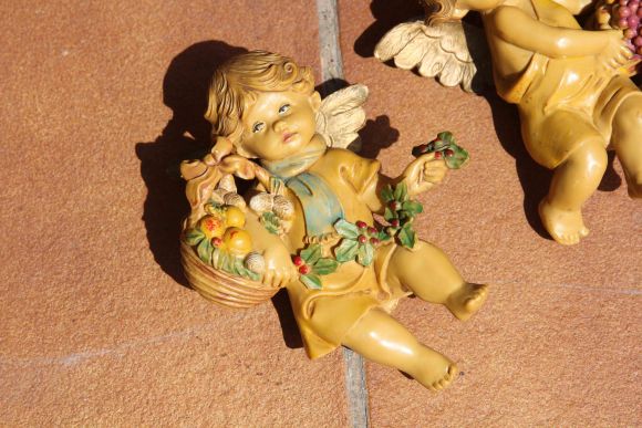 Маленькие старые ангелочки. Италия. Начало 20 века