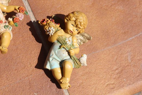 Маленькие старые ангелочки. Италия. Начало 20 века