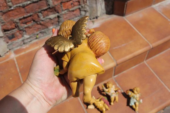 Маленькие старые ангелочки. Италия. Начало 20 века