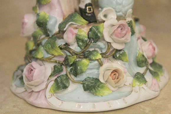 Парные канделябры Sitzendorf