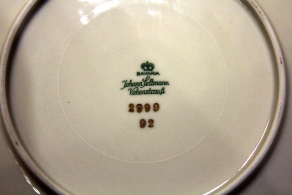 Коллекционная тарелка Johann Seltmann Vohenstrau. Европа. Начало 20 века