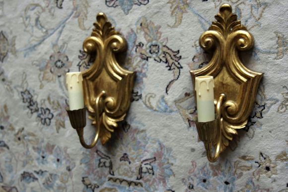 !!Замечательные бра в золоте