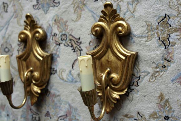 !!Замечательные бра в золоте