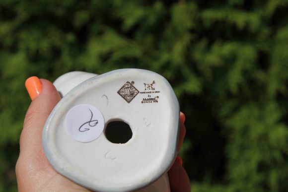 Прекрасная пара фарфоровых гусей . Испания. Середина 20 века