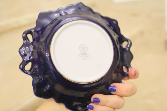 Нарядная Японская тарелочка. Европа. Середина 20 века