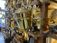 Латунный рукомойник начала 20 века