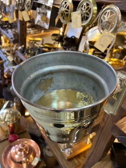 Латунный рукомойник начала 20 века