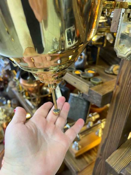 Латунный рукомойник начала 20 века