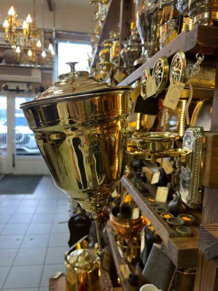 Латунный рукомойник начала 20 века