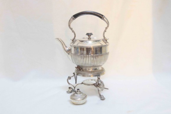 Старинная Французская серебренная бульотка