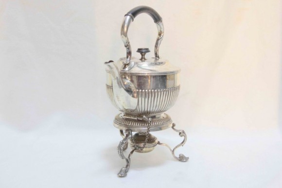 Старинная Французская серебренная бульотка