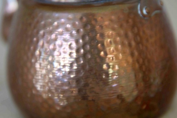 Медный чайник. Хорош для самовара. Финляндия. Винтаж. Чеканка