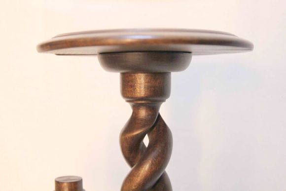 Интерьерная винтажная  пепельница-столик. Европа. Начало 20 века